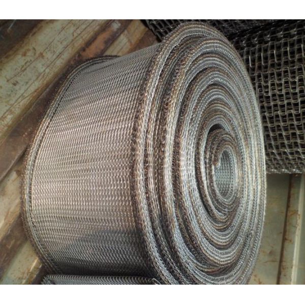 High Temperture Resistant Wire Mesh Conveyor Belt For Heat Treatment