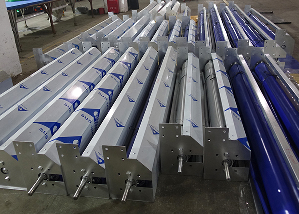 Fast shutter door with Protection PVC Roll Up for clean area factory automation