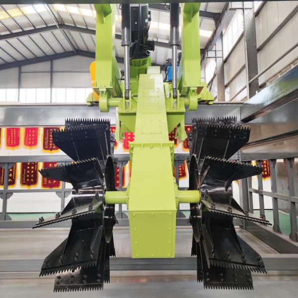 Livestock Manure Wheel Compost Turner Machine Organic Fertilizer Equipment