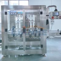 Machine de remplissage de bouteilles de shampooing de l'eau de SUS316L 0.5-0.7Mpa automatique