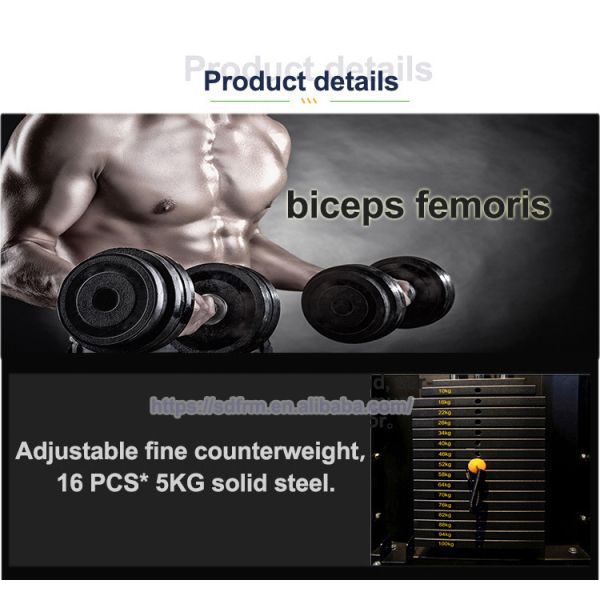 Customized Logo Steel Q235 Hip Adduction/Abduction Exercise Machine for Body Building