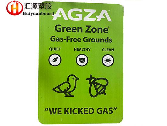 ISO14001 2mm Polypropylene Corrugated Plastic Signs