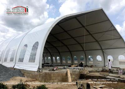 Big Curve Clear Span Tents For Outdoor Wedding Events And Conference