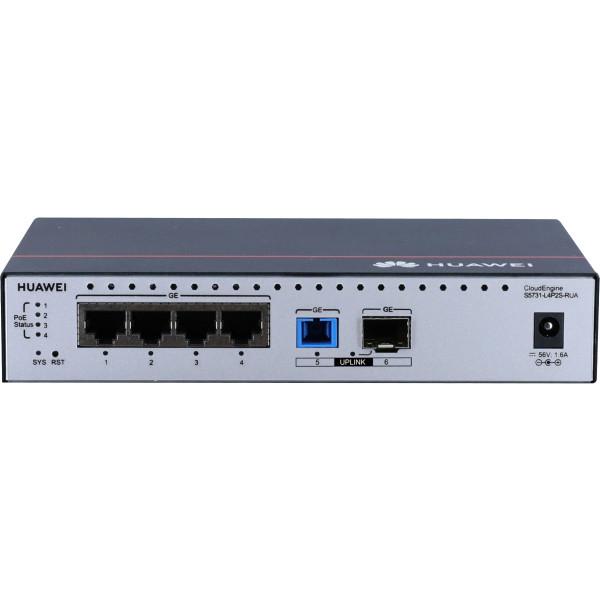 High-Performance Huawei Switch With 4G/2E Ports & PoE+ Support For Enterprise Networks