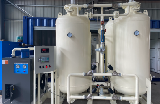 Medical VPSA Oxygen Generator with 1.6MPa Operating Pressure and Vertical Placement for Low Power Consumption