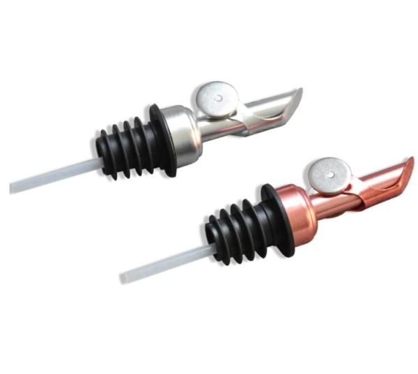 2022 Amazon Hot Sell 12cm Weighted Oil Pourer, 4 Colors Available Siver/Gold/Red/Green