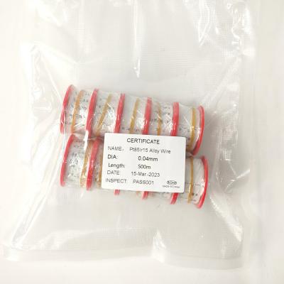 Premium 0.05mm-3mm Platinum Rhodium Thermocouple Wire - Type B/R/S For High-Temperature Applications