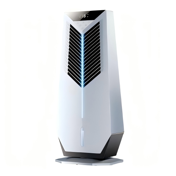 High-tech : Cyberpunk-style Cooling Water Fan Suitable For Homes, Villas, Offices And Factories.
