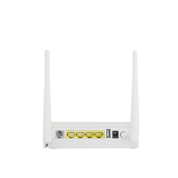 FTTH Solutions WIFI ONU 1GE 3FE 1TEL XPON ONT Wifi Modem With Wifi Router