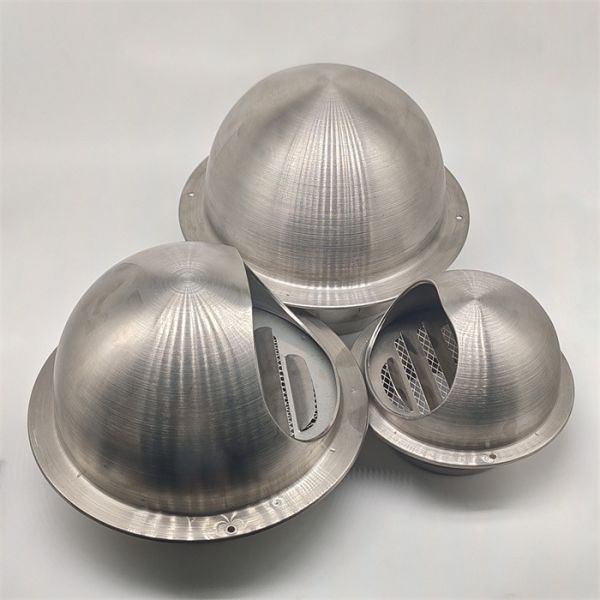 6 крышка вентиляционного отверстия стены гриля вытыхания вентиляции нержавеющей стали водоустойчивая