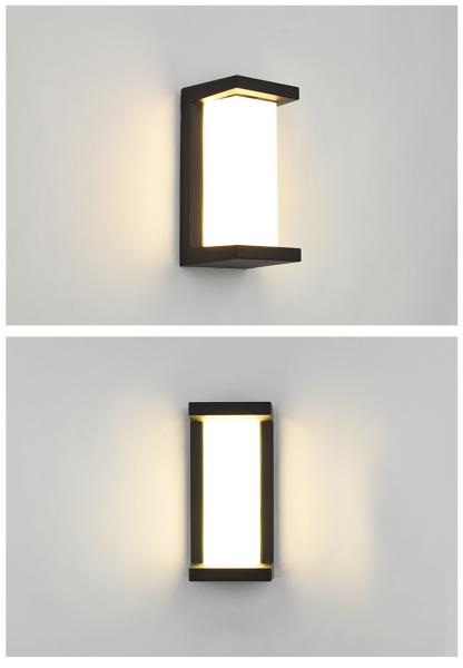 Waterproof balcony exterior wall light LED outdoor simple single head wall light hotel aisle corridor wall lamp wholesal