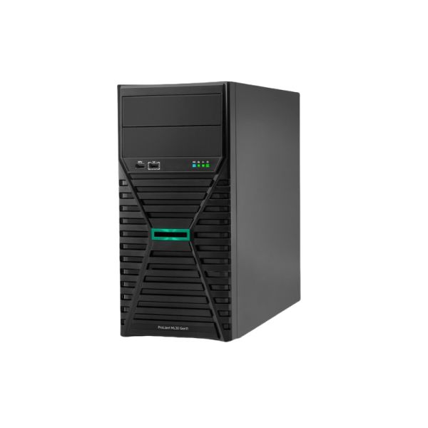 Hot Sale  Tower Server HPE ProLiant ML30 Gen11 Intel Xeon E-2400 Series   Processor Server System in Stock