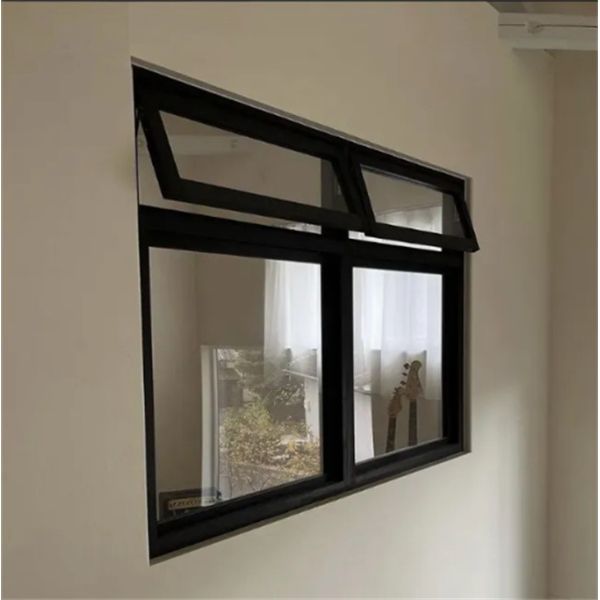 Horizontal Opening Aluminum Alloy Frame Commercial Skate Window for Residential House