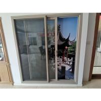 5.5 polegadas UPVC Janela deslizante e porta interior vidro temperado UPVC portas de pátio