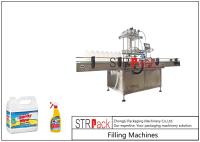 Máquina que capsula del embotellado automático para el detergente para ropa del jabón líquido