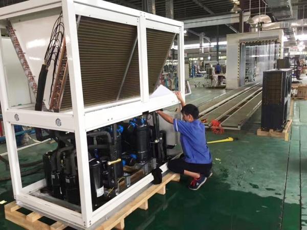 Fonction de chauffage et de refroidissement Pompes à chaleur ligne de production automatique de qualité 380V