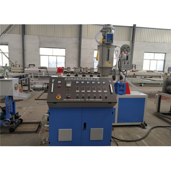 штрангпресс одиночного винта трубы PE PLC 380V 50HZ 90r/Min