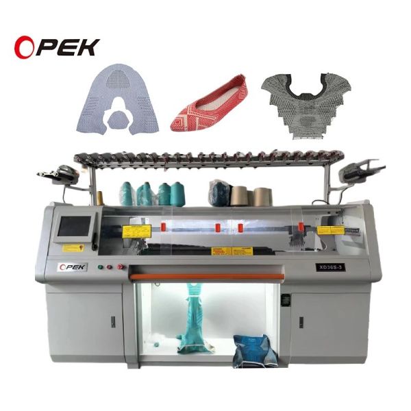 1.5 W Flat Knitting Machine For Shoe Uppers Customizable Options