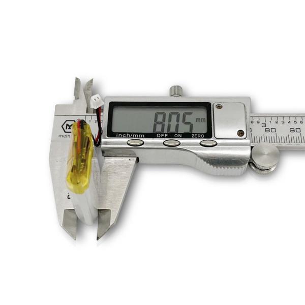 102535 circuito de 3.7V 800mAh 3Wh Li Poly Battery With Protection