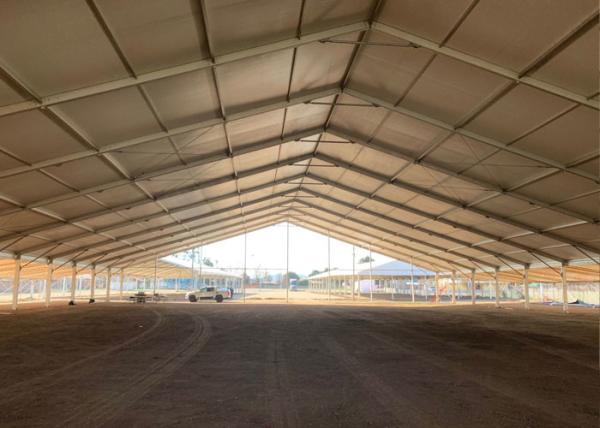 Outdoor 40m Warehouse Aluminum Frame Tent With Sandwitch Wall