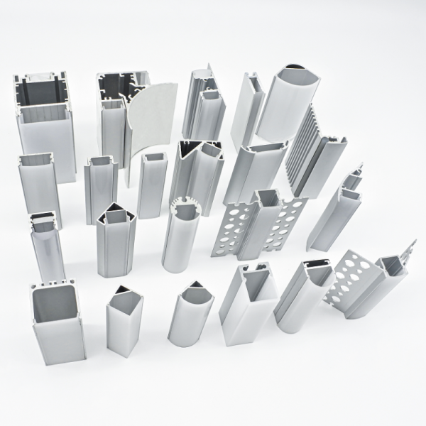 6063-T5 Aluminum Alloy LED Aluminum Profile with Anodized Surface and PC Lens Diffuser for LED Strip Channel