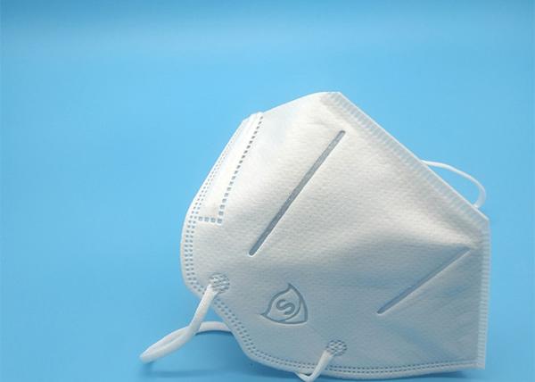 White Ear Hanging N95 Medical Mask N95 Anti Pollution Mask With Nose Clip
