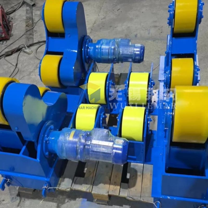 10Ton Hydraulic Fit-up Welding Rotator Tank Pipe Section Assembly Turning Roll