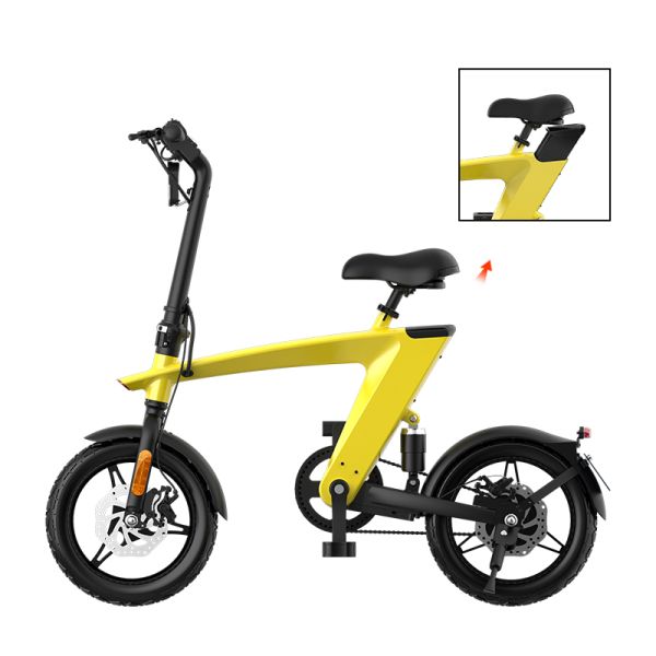 100Kg Max Load Electric City Bicycle with Lithium Battery Power Supply and Foldable Design