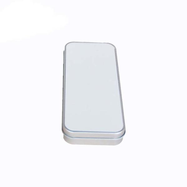 Diy Custom Sublimation Blank Tin Box Rectangular Shaped Printing Gift Metal Boxes Pencil Case