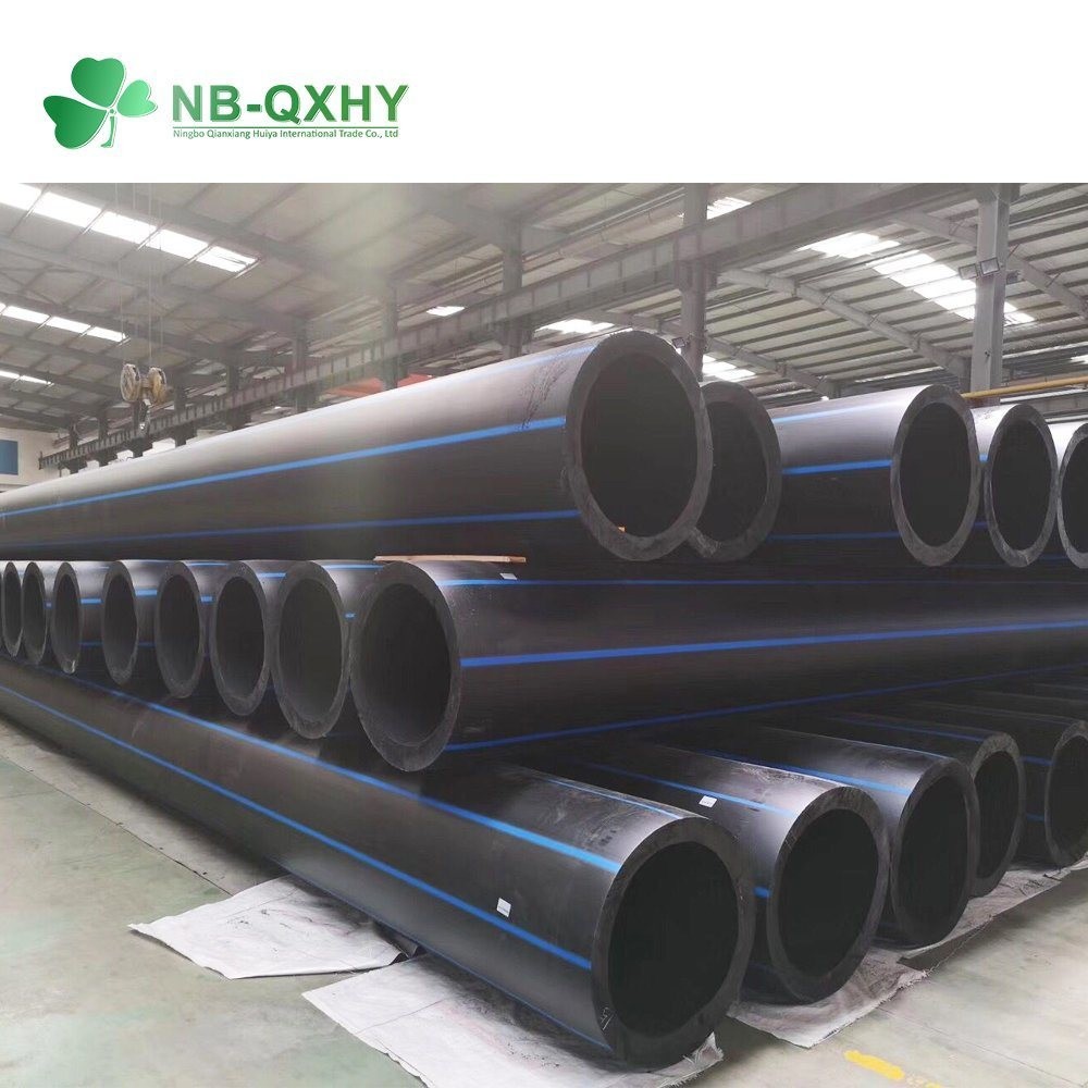 Профессиональная серая и черная двойная стена HDPE дренажная труба с полостью