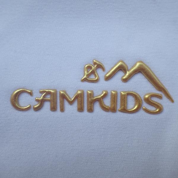 3D gravou a transferência térmica de borracha do silicone do chapéu de Logo Iron On Badge Clothes