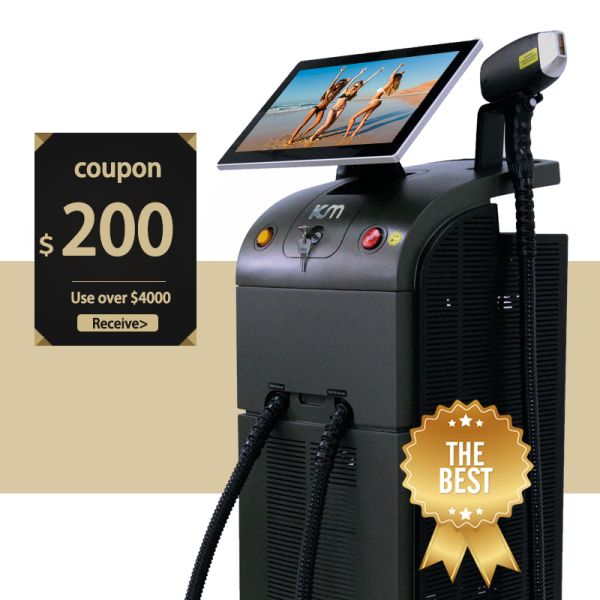 600 USD Судно 1064nm 940 808 755 Диодный лазерный эпилятор Лед Платина 755 808 1064 Диодный лазер с ISO CE ISO