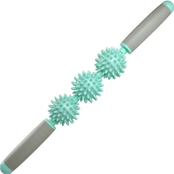 42CM 16.5 Inches Flexible Muscle Back Massage Roller Stick Core Flexibility
