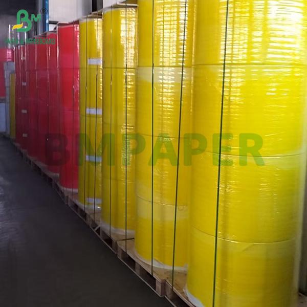75g NCR Rolls 15 ½ 19 Widths CB White CFB Yellow CF Pink With Black Image