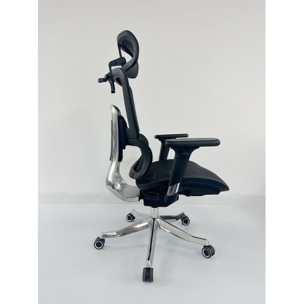 Aluminum Ergonomic Office Mesh Chair Revolving Height Adjustable