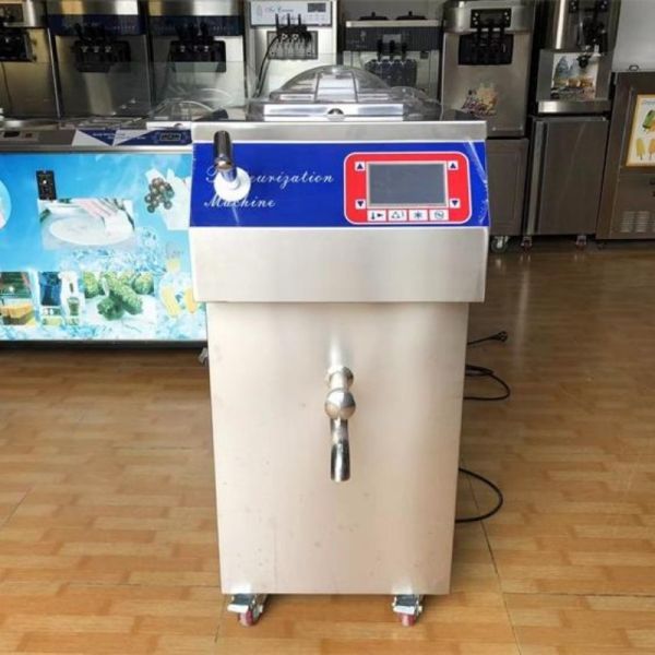 Commercial Milk Pasteurization Machine 30L for Ice Cream Milk Mix Production
