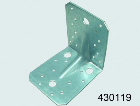 ODM customized mild steel stamping bending bracket with zinc plated