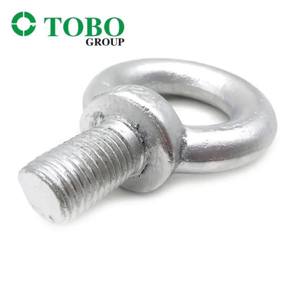 Lightweight Zinc Plated Eye Bolts Nuts Ideal for Industrial Applications