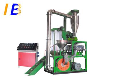 45kw Fine Rubber Grinder Mill , Mesh / Micron Size Vehicle Tire Grinding Machine