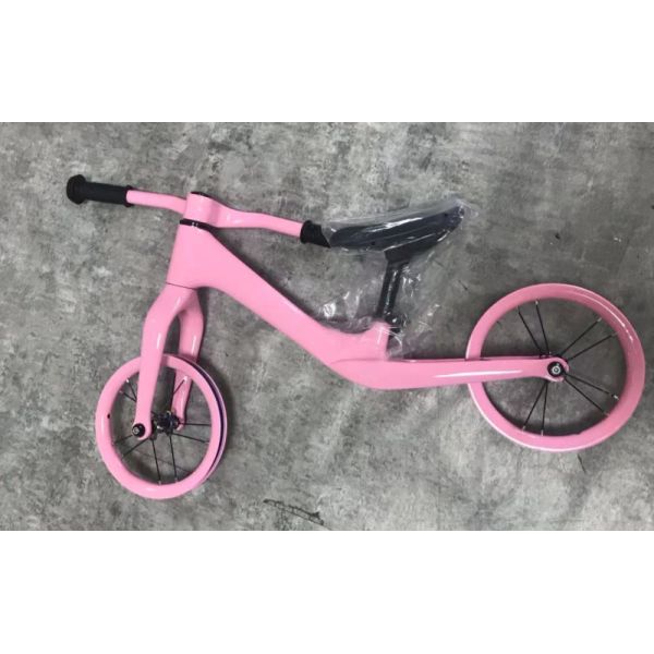 Велосипед баланса нажима игрушки ребенка волокна углерода 12 дюймов полный для ехать детей