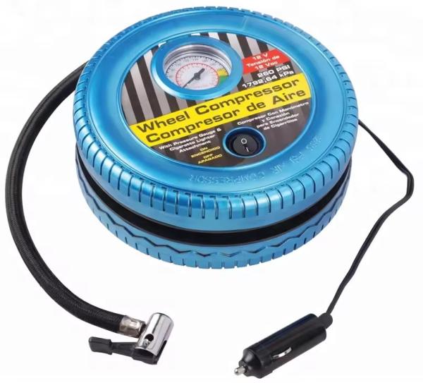 Compressor de ar portátil mini-carro elétrico para pneus de automóvel