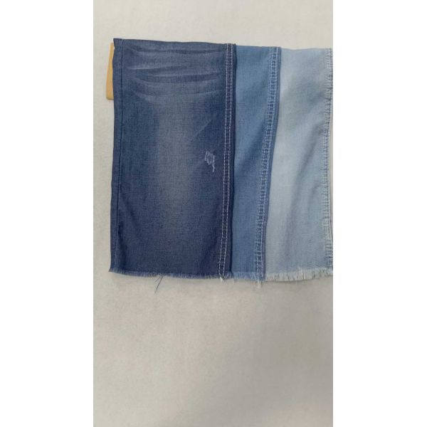 Style Twill Poids léger poids 5,7 oz INDIGO FARK avec pleine largeur 69/71 ¢ Pas de tissu élastique Denim JSD2038 en gros