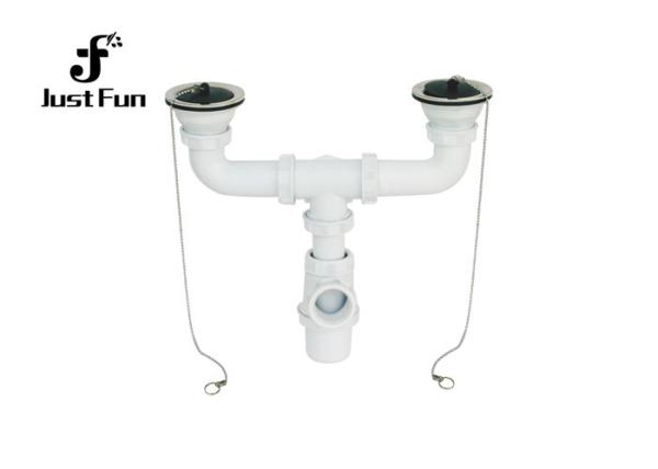 U Bended Wash Basin Drain Pipe , Plumbing Sink Trap Anti Return Of Smell