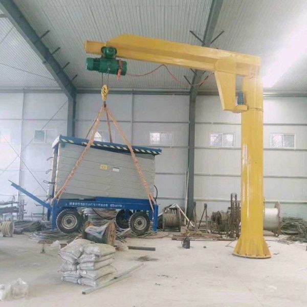 Специализированный электрический столб установленный Джиб Крейн 360 градусов вращения с электрической цепью подъема