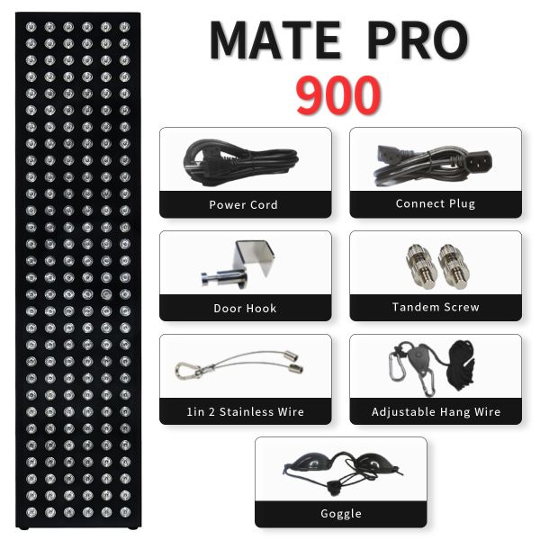 180pcs 900W Medical Grade Infrared Light Therapy Whole Body Beauty
