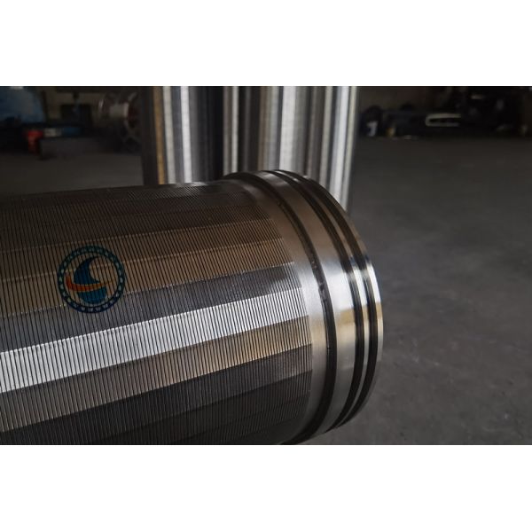 Сваренный тип цилиндра трубы провода прорезанного клина нержавеющей стали 0.3mm