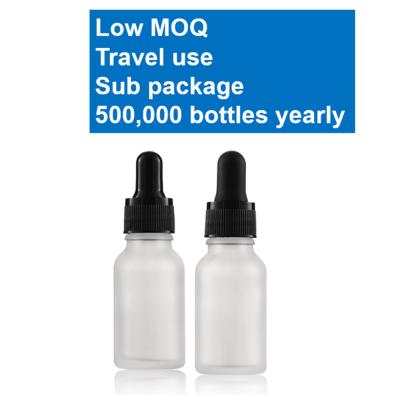 1 Oz Clear Glass Dropper Bottles OEM 2oz Dropper Bottles Screen Handling