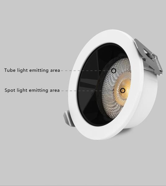 White LED Spot Light 7W Dimmable LED Spotlight Anti Glare For Hotel / Commercial