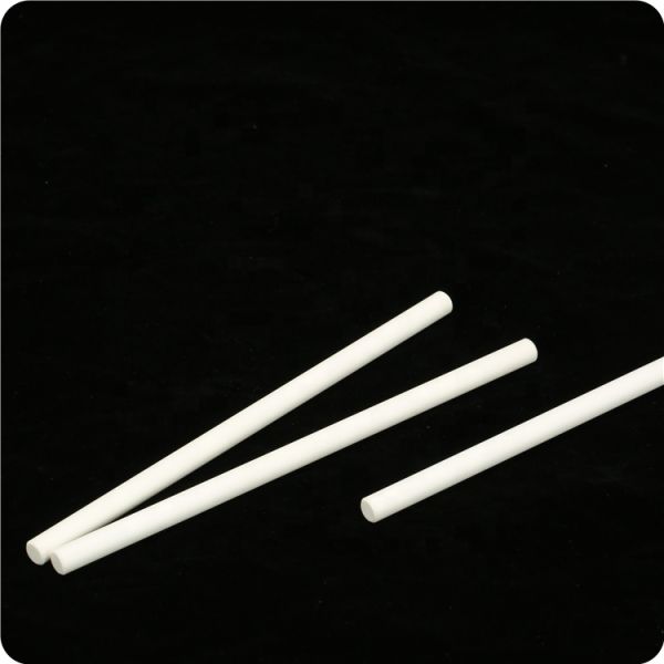 High Purity 99% Polishing Ceramic Shaft Alumina Ceramic Round Bar Machining