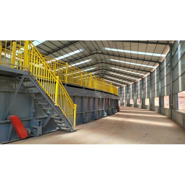 Высокоэффективная мобильная печь Круговая туннельная печь Без печи Автомобиль CE UL сертифицирован